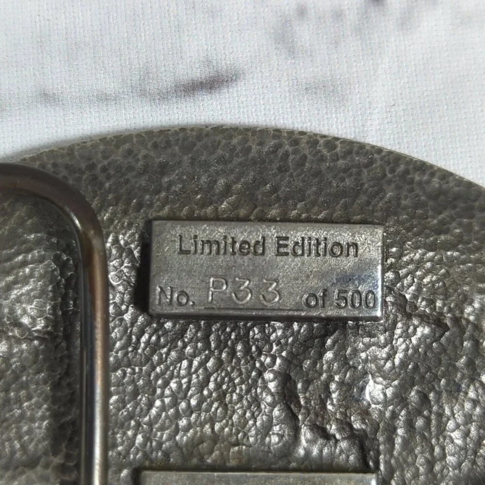 RV Buckles Limited Edition Scenic‎ Belt Buckle Detailed